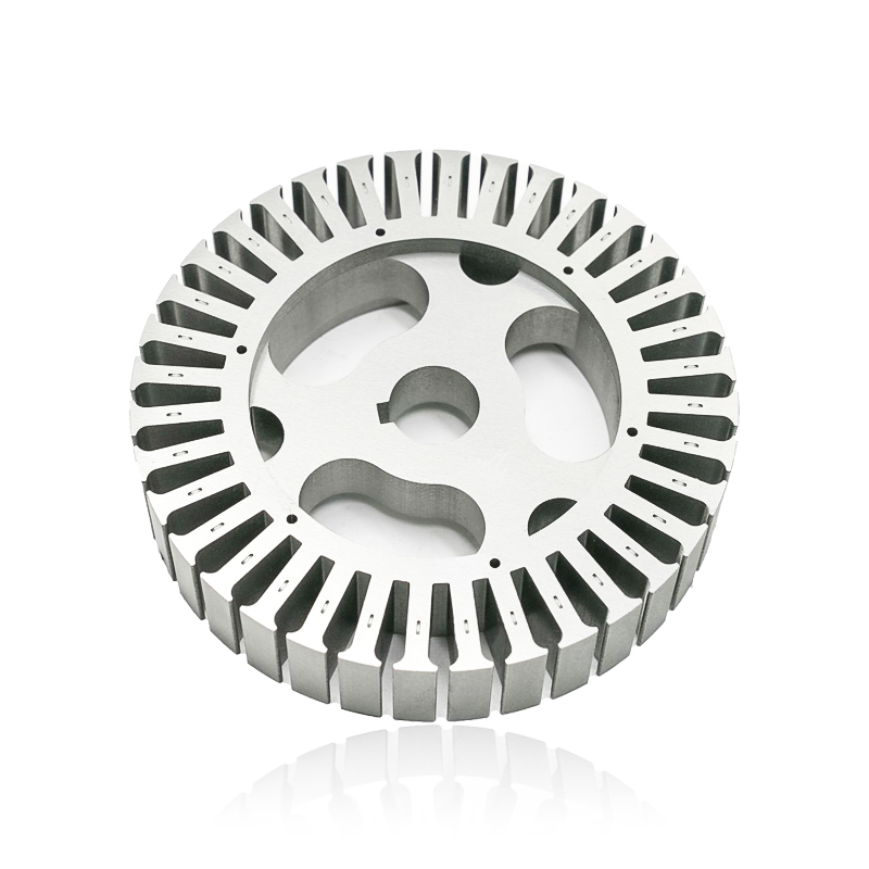 How can variations in the slot geometry and tooth design of a Motor Stator Core optimize torque density and reduce magnetic saturation?