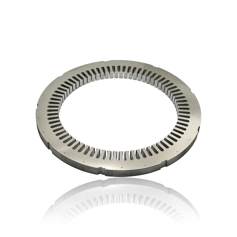 How does the magnetic flux density of a Wind Power Generator Motor Stator Core affect generator efficiency?