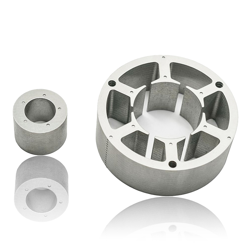 How does the Water Pump Motor Stator and Rotor Core interact with cooling systems, such as liquid or air-cooled housings, to maintain optimal temperature balance during intensive operation?