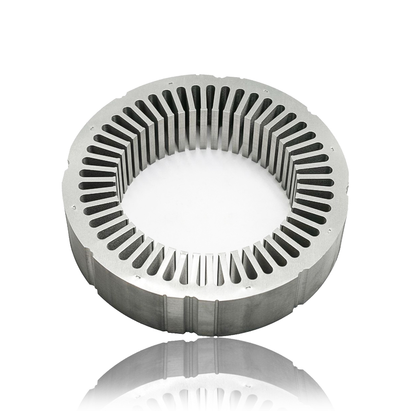 How does the geometry of the teeth and slots in Generator Motor Stator and Rotor Core affect magnetic flux distribution and torque output?