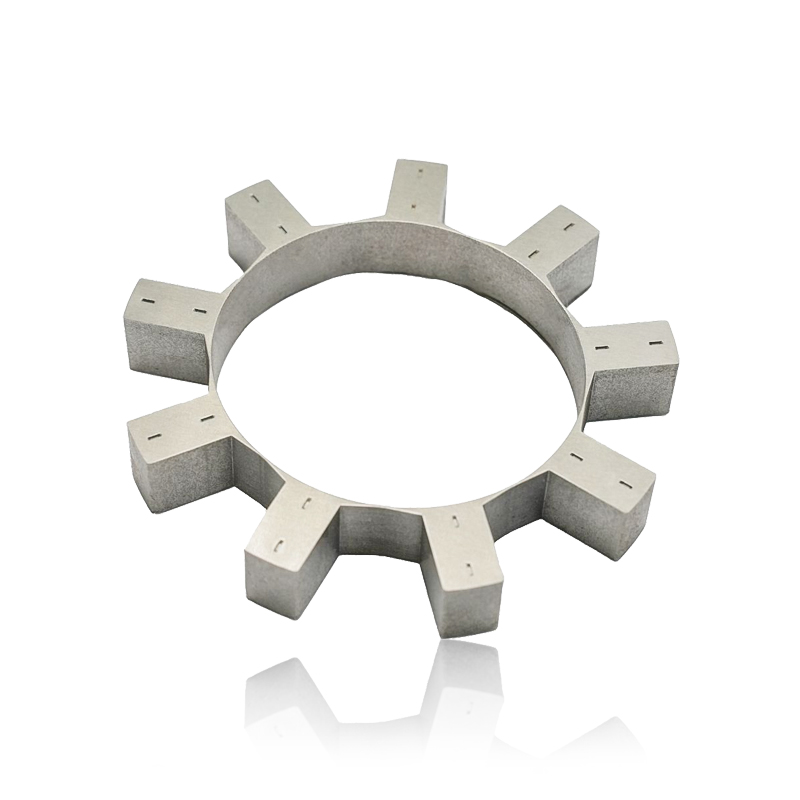 What impact does the Rail Transit Motor Stator and Rotor Core have on reducing noise and vibration in rail transit motor systems?