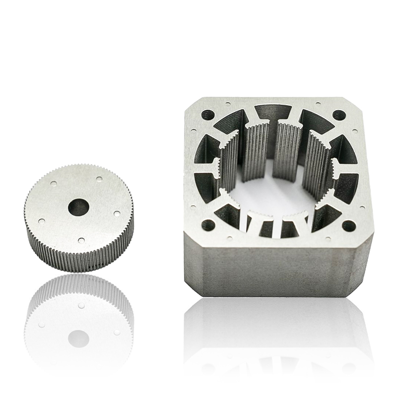 How does the thermal management capability of an Electric Vehicle Drive Motor Stator Core compare with a Water-Cooled Stator Core?